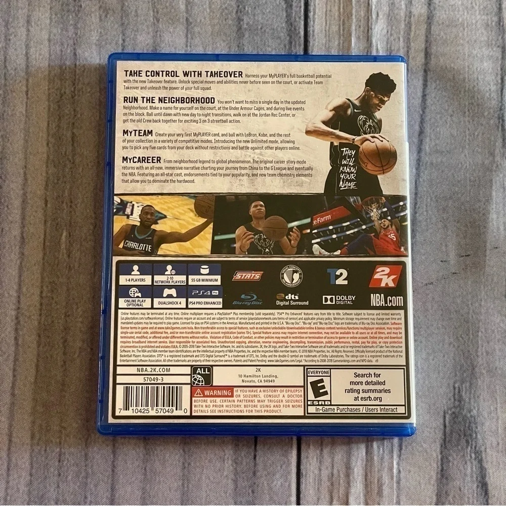 ✅HOST Pick✅ NBA 2K19 for PlayStation 4, Video Game